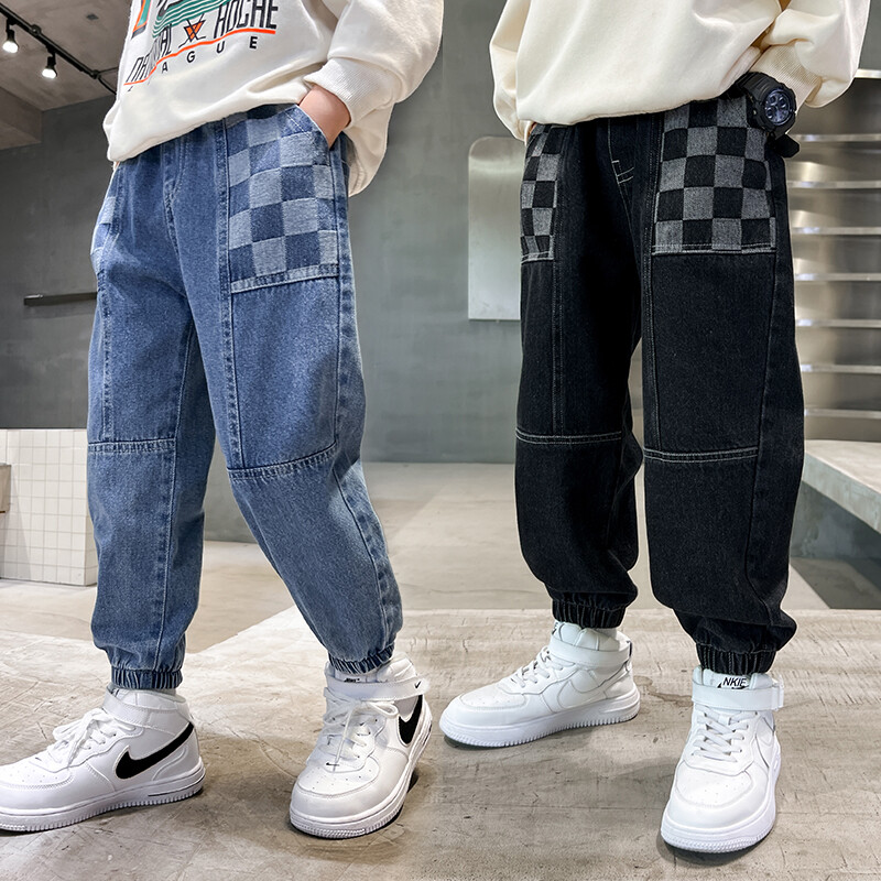 Traperice za velike dječake, dječja odjeća, casual i moderne dječje hlače, hlače za dječake, Baggy ljetna odjeća za dječake, tinejdžeri