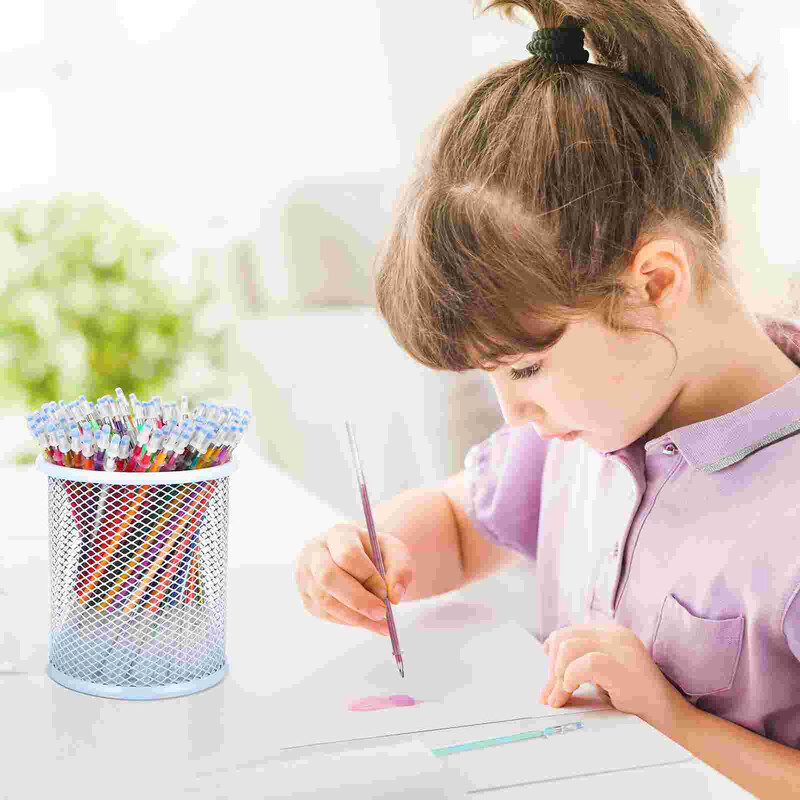 100 sädelevat pliiatsitäit, 08 mm värviline pliiatsikomplekt Säravate värvimispliiatsite marker joonistamiseks (segavärvid)