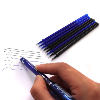 100 τμχ Erasable Gel στυλό Refill Rod set Erasable Pen Washable Hand 0,5mm Blue Black Ink School School Stationery Writing Tool