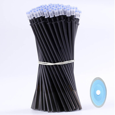 100 τμχ Erasable Gel στυλό Refill Rod set Erasable Pen Washable Hand 0,5mm Blue Black Ink School School Stationery Writing Tool