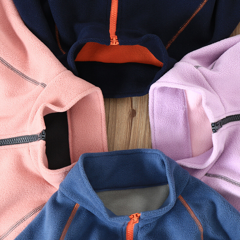 3-18 aastat Kevad Sügis Talv Soe vabaaja riided Laste Mantlid Tüdrukutele Poistele Ülerõivad Polaarfliisist Tüdrukutele Poistele Termotõmblukuga mantel
