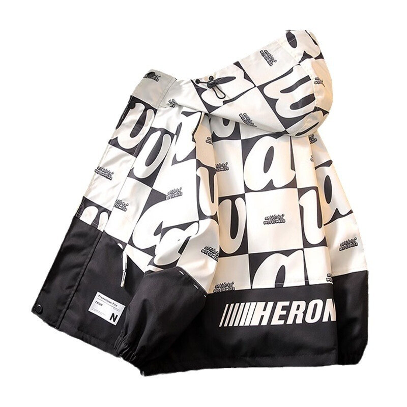 Dječački kaput Jakna Pamučna gornja odjeća Vjetrobran 2024 Savršen kaput za proljeće i jesen Visokokvalitetna dječja topla odjeća