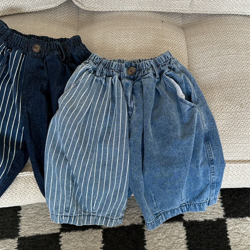 Dječje traper hlače Korejski modni stil Dječja odjeća Djevojčice Dječaci Široke traperice 2023 Jesen Proljeće Nove dječje ležerne hlače