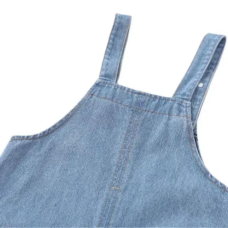 Dječaci Jeans Kombinezoni Modni Jesenski Dječji Remeni Crtani Žirafa Pamučni Kombinezon Ležerna Dječja Odjeća za Djevojčice Kombinezoni Hlače