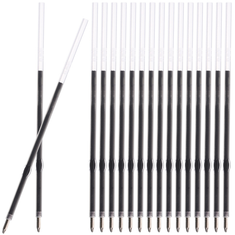 100 tk 07 mm must kontoris surunupuga pastapliiatsid Korduvkasutatavad täitematerjalid 100 tk kaasaskantavad täitematerjalid Kirjatarvete geel peen