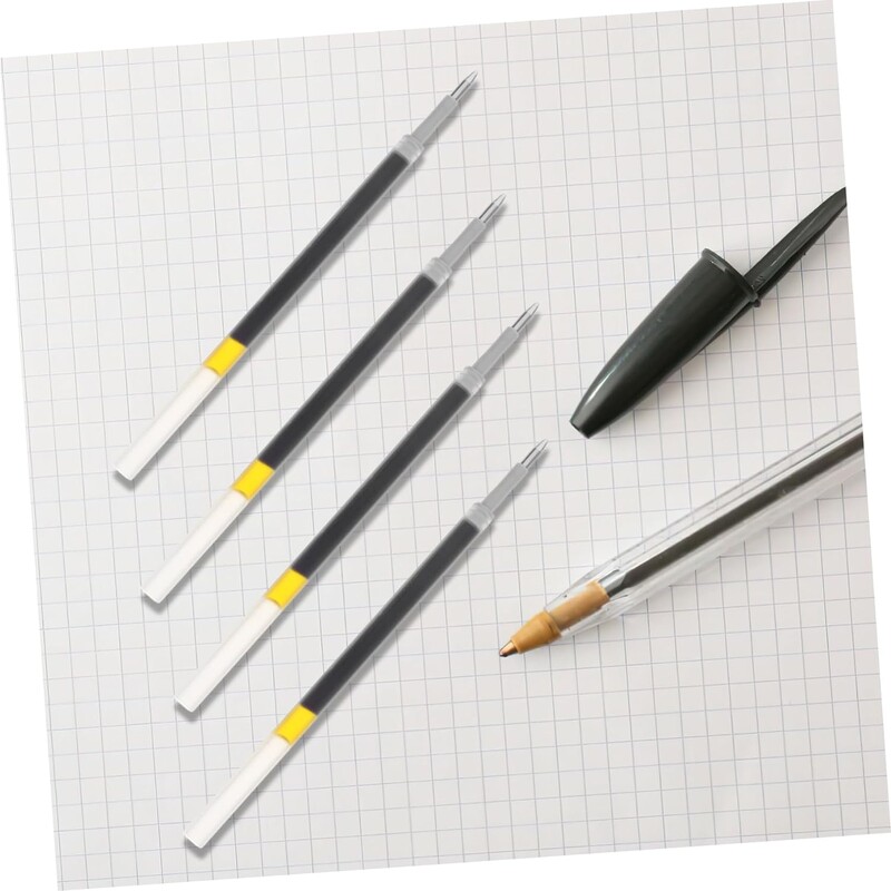 100 komada gel olovke za punjenje tinte zamjene za prijenosni pribor K35, višenamjenska dekor neutralna olovka
