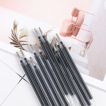 10 τεμ. Gel Pen Black Pen Refilling Writing Smooth Signature Pen Replacement Refill Business Pen Ink Refill Graffiti με βάση το νερό