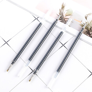 10 τεμ. Gel Pen Black Pen Refilling Writing Smooth Signature Pen Replacement Refill Business Pen Ink Refill Graffiti με βάση το νερό