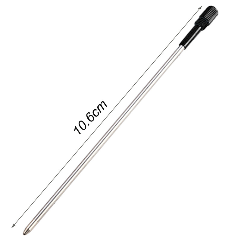 50 kom/lot metalna kristalna olovka s punjenjem dijamantna kemijska olovka crno plava 10,6 cm PH2015