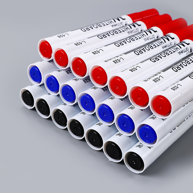 Nutrinami lentos žymekliai aplinką tausojantys, lengvai ištrinami spalvoti juodi rašikliai Biuro mokyklos kreida rašomasis rašiklis