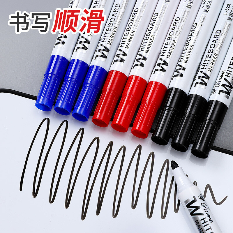 Nutrinami lentos žymekliai aplinką tausojantys, lengvai ištrinami spalvoti juodi rašikliai Biuro mokyklos kreida rašomasis rašiklis