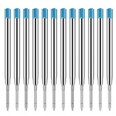 5/10/20 tk 1 mm pastapliiatsi keskmise otsaga täidised Metallpliiatsite asendustäited Kooli kontoritarbed Kirjatarbed