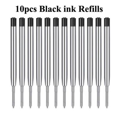 5/10/20 tk 1 mm pastapliiatsi keskmise otsaga täidised Metallpliiatsite asendustäited Kooli kontoritarbed Kirjatarbed