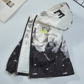 Dječji proljetni jesenski kaputi za dječake 2024. novi strani stil proljetna odjeća postupna olujna jakna ležerna dječja proljetna majica