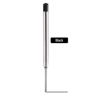 10 komada metalnih dopuna za kemijske olovke, plava, crvena, crna tinta, srednje roller kemijske olovke, dopuna za uredske potrepštine za školu Parker