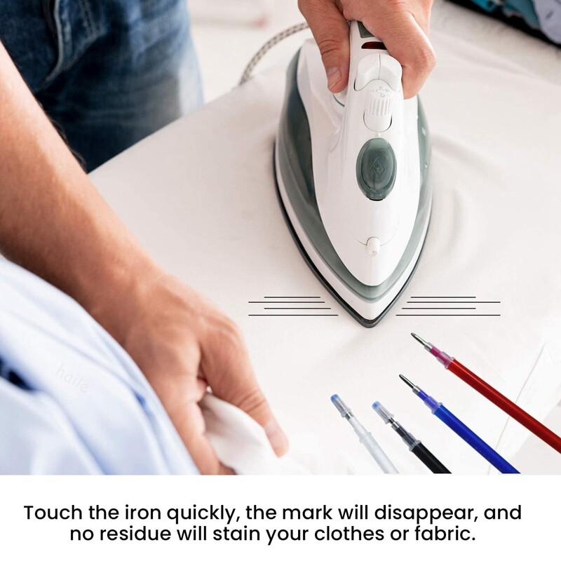 Haile flomaster velikog kapaciteta koji se može ponovno puniti, visokotemperaturni marker za patchwork tkaninu, alat za šivanje oznaka od PU kože