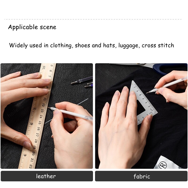 Haile flomaster velikog kapaciteta koji se može ponovno puniti, visokotemperaturni marker za patchwork tkaninu, alat za šivanje oznaka od PU kože