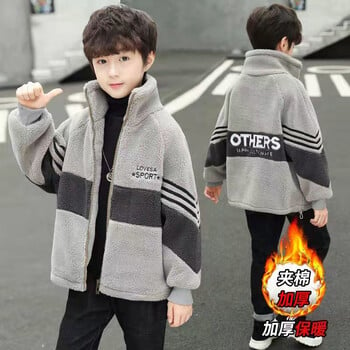 Boys Coat Jacket Cotton Windbreak 2024 Cheap Warm Plus Thicken Φθινοπωρινή αθλητική φόρμα για εφήβους Παιδικά ρούχα