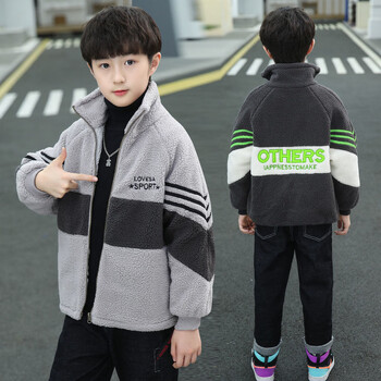 Boys Coat Jacket Cotton Windbreak 2024 Cheap Warm Plus Thicken Φθινοπωρινή αθλητική φόρμα για εφήβους Παιδικά ρούχα