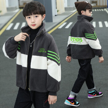 Boys Coat Jacket Cotton Windbreak 2024 Cheap Warm Plus Thicken Φθινοπωρινή αθλητική φόρμα για εφήβους Παιδικά ρούχα