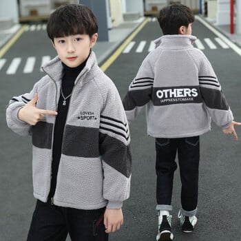 Boys Coat Jacket Cotton Windbreak 2024 Cheap Warm Plus Thicken Φθινοπωρινή αθλητική φόρμα για εφήβους Παιδικά ρούχα