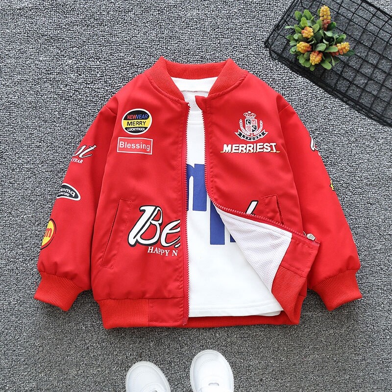 Jesenska jakna za dječake Proljetna dječja odjeća Bejzbolska uniforma prozračna Gornja odjeća za djevojčice Dječji kaputi