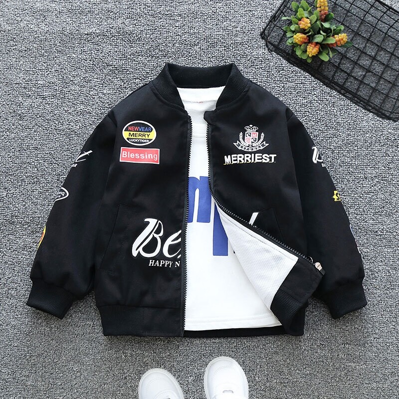 Jesenska jakna za dječake Proljetna dječja odjeća Bejzbolska uniforma prozračna Gornja odjeća za djevojčice Dječji kaputi