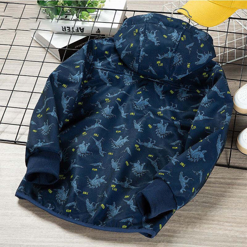 Laste joped Brändi laste kandmine kevadsügises lukuga kapuutsid Ülerõivad poistele Beebi tüdrukud fliisist tuulepluus 110-160cm