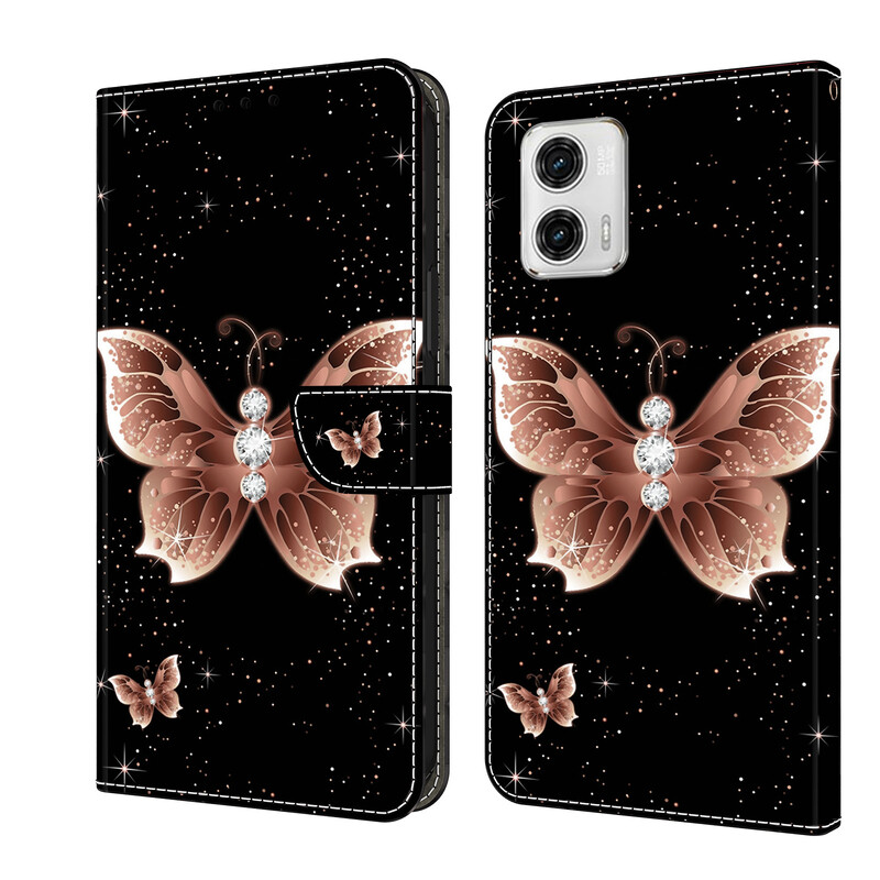 Uus mudel, mis sobib Nokia G21/G11 rahakoti jaoks, kristallmaterjal, nahast mobiiltelefoniümbris G300 kaitsev klappkaardiümbris