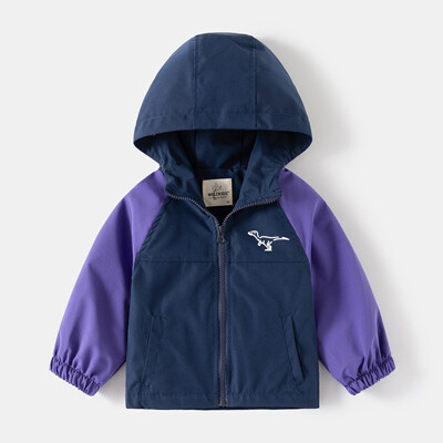 DIMUSI Proljeće Jesen Lagane bomber jakne za dječake Vanjska odjeća Vjetrovka s kapuljačom Moda Dječja Dječja Trenč kaputi Odjeća 8Y