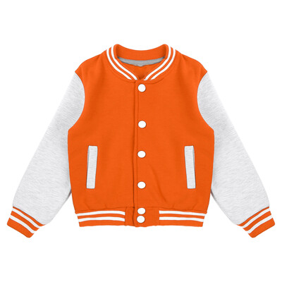 Djeca Djevojčice Dječaci Baseball obična jakna Dječja odjeća Proljeće Jesen Sveučilišne uniforme Kaput Dugih rukava Patchwork gornja odjeća