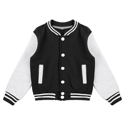 Djeca Djevojčice Dječaci Baseball obična jakna Dječja odjeća Proljeće Jesen Sveučilišne uniforme Kaput Dugih rukava Patchwork gornja odjeća