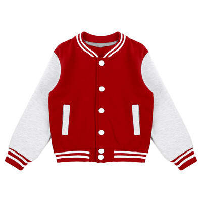 Djeca Djevojčice Dječaci Baseball obična jakna Dječja odjeća Proljeće Jesen Sveučilišne uniforme Kaput Dugih rukava Patchwork gornja odjeća