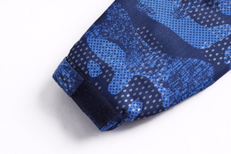 Poiste üleni trükitud veekindel fliisvoodriga tõmblukuga matkajakid koolilapsed, spordimantel, topid Laste ülerõivad 5–14 a.