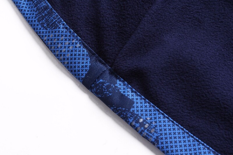 Poiste üleni trükitud veekindel fliisvoodriga tõmblukuga matkajakid koolilapsed, spordimantel, topid Laste ülerõivad 5–14 a.