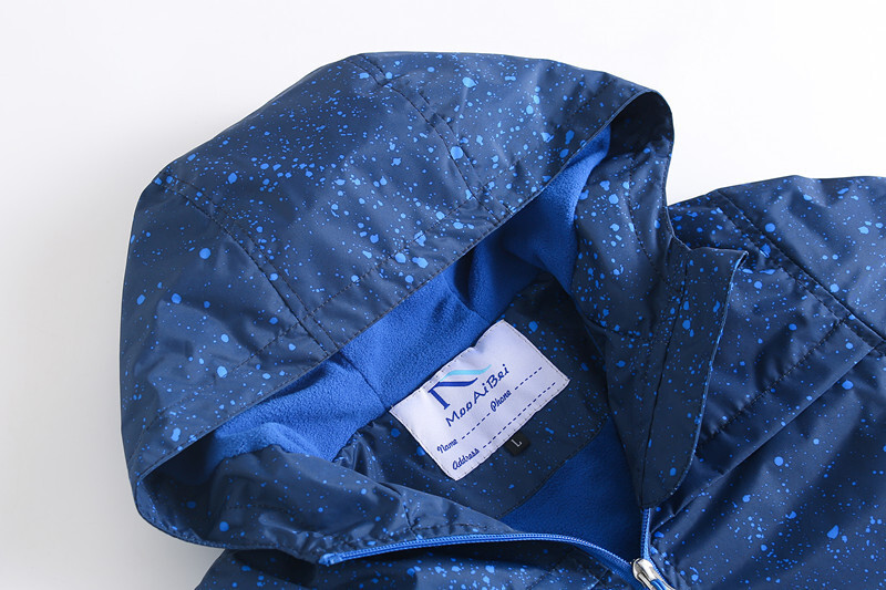 DIMUSI Bomber jakne za dječake Jesen Zima Modne debele vjetrovke od flisa Dječja odjeća Dječji vodootporni kaputi 4-12 godina