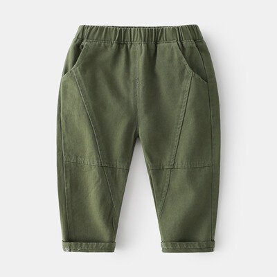 Μικρό αγόρι κορίτσι Soild φόρμες Casual παντελόνι για παιδιά Βρεφικό βαμβακερό λεπτό παντελόνι κουνουπιών Ρούχα 12 18 μηνών