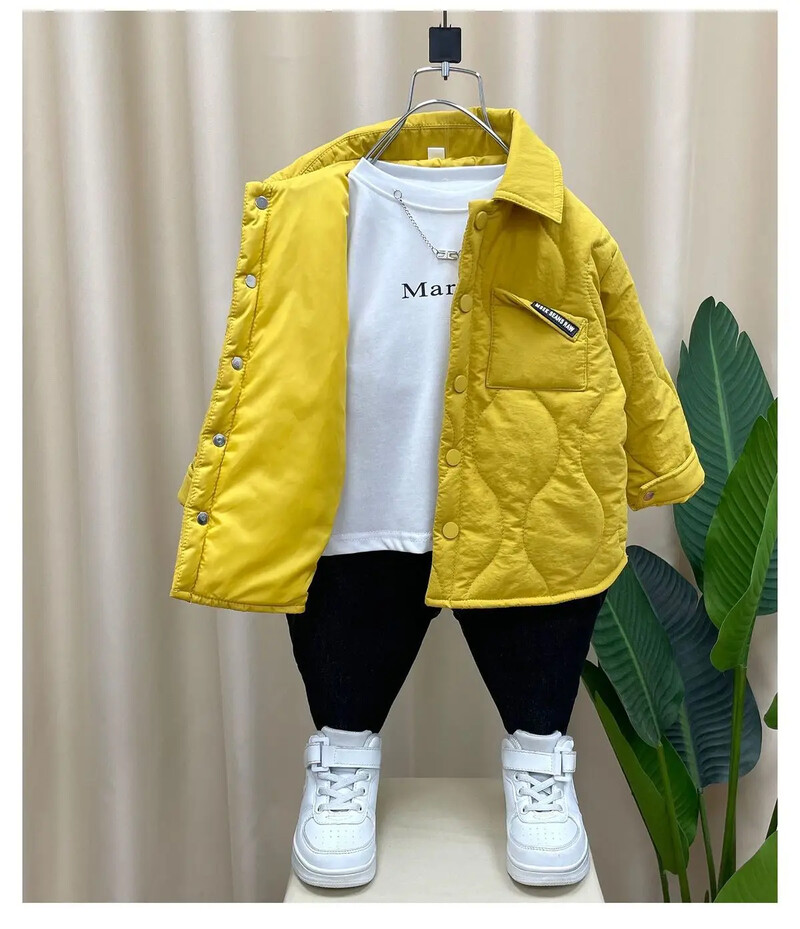 2-11 Y Dječja odjeća Jesen Zima Lagana jakna za dječake Široke korejske ležerne majice Kaput za djevojčice Unisex jakne za malu djecu