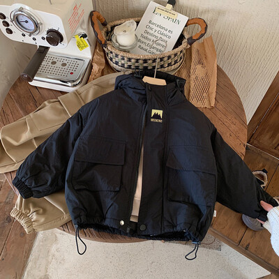 Poiste puuvillased jakid Laste sprintijoped Laste puuvillane klamber Pehme tuulekindel moodne soe jakk Laste jakid tüdrukutele