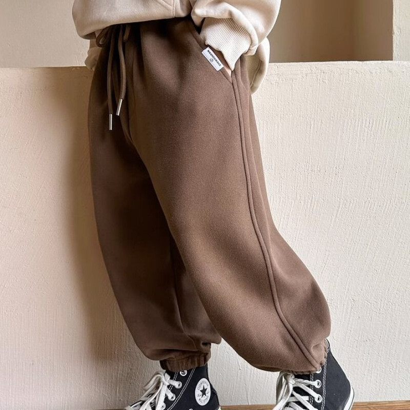 Jesenska dječja jednobojna ležerna trenirka za dječake Harem hlače do gležnja 3+ godine Odjeća za malu djecu Proljetne tanke sportske hlače za djevojčice