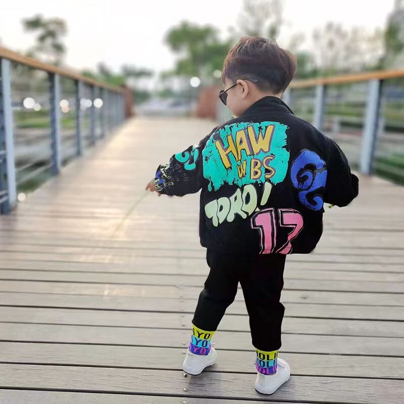 Dječja traper jakna za dječake Proljetna i jesenska jakna Top dječja korejska verzija odjeće za bebe Dječja jakna