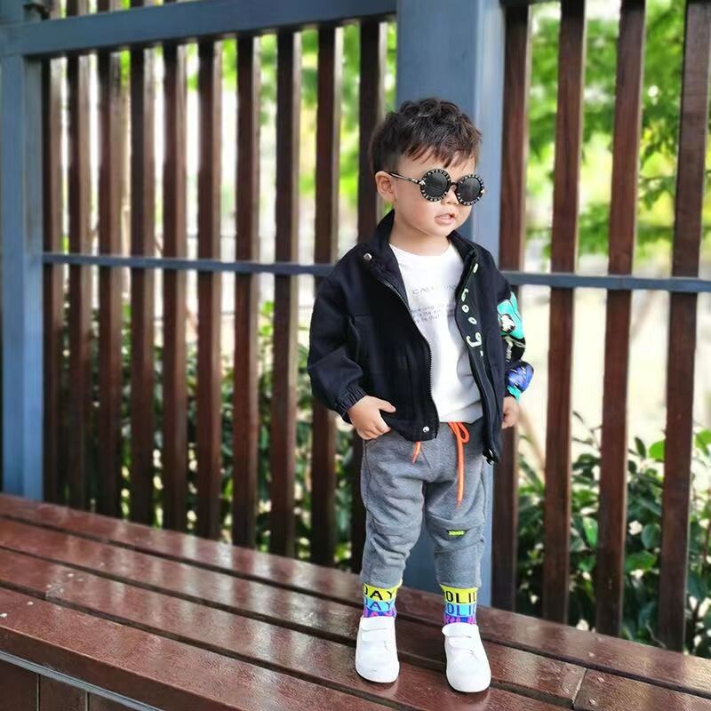 Dječja traper jakna za dječake Proljetna i jesenska jakna Top dječja korejska verzija odjeće za bebe Dječja jakna