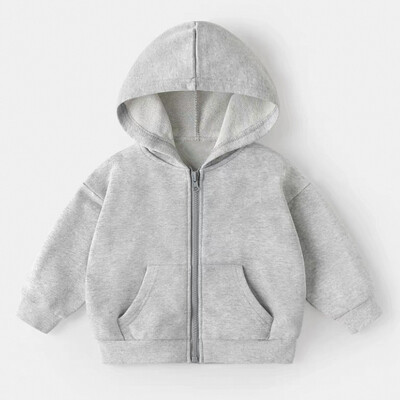 Dječja majica s kapuljačom, jakne, sportska odjeća za dječake, gornji dijelovi kardigana, dječja ležerna jakna s patentnim zatvaračem, tinejdžerska odjeća za proljeće i jesen