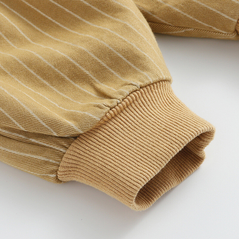 Proljeće Jesen Hlače za dojenčad Babys Boy Pp Pant Pamučne prugaste ležerne hlače za male dječake Svestrane trenirke s elastičnim strukom