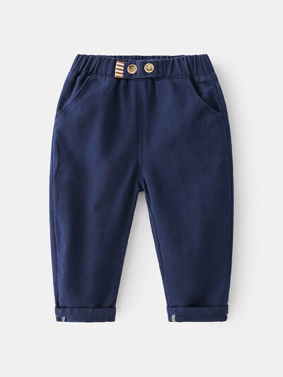 LJMOFA Παιδικά Casual Παντελόνια Αγόρια Παντελόνια Φούτερ 2024 Κορεατικά Παιδικά Ρούχα Εφηβικά Παντελόνια Άνετα Παντελόνια Παιδικά Ρούχα D356