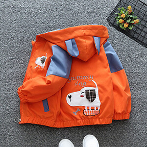 1 2 3 4 5 6 godina Jakna za dječake Vjetrovke s kapuljačom s medvjedom iz crtića za djevojčice Modna odjeća za proljeće i jesen Dječja odjeća