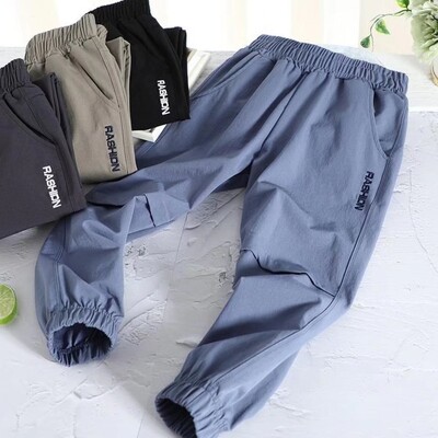 Pantaloni pentru copii Pantaloni pentru copii Pantaloni casual de primăvară pentru băieți Îmbrăcăminte pentru copii Bumbac Pantaloni lungi pentru băieți Îmbrăcăminte băieți Pantaloni sport