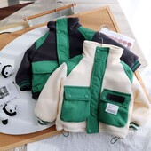 Φθινοπωρινό και Χειμερινό Παιδικό Παλτό Νέο Παιδικό Ζεστό Μπουφάν Χειμωνιάτικο Παιδικό Ζεστό Μπουφάν