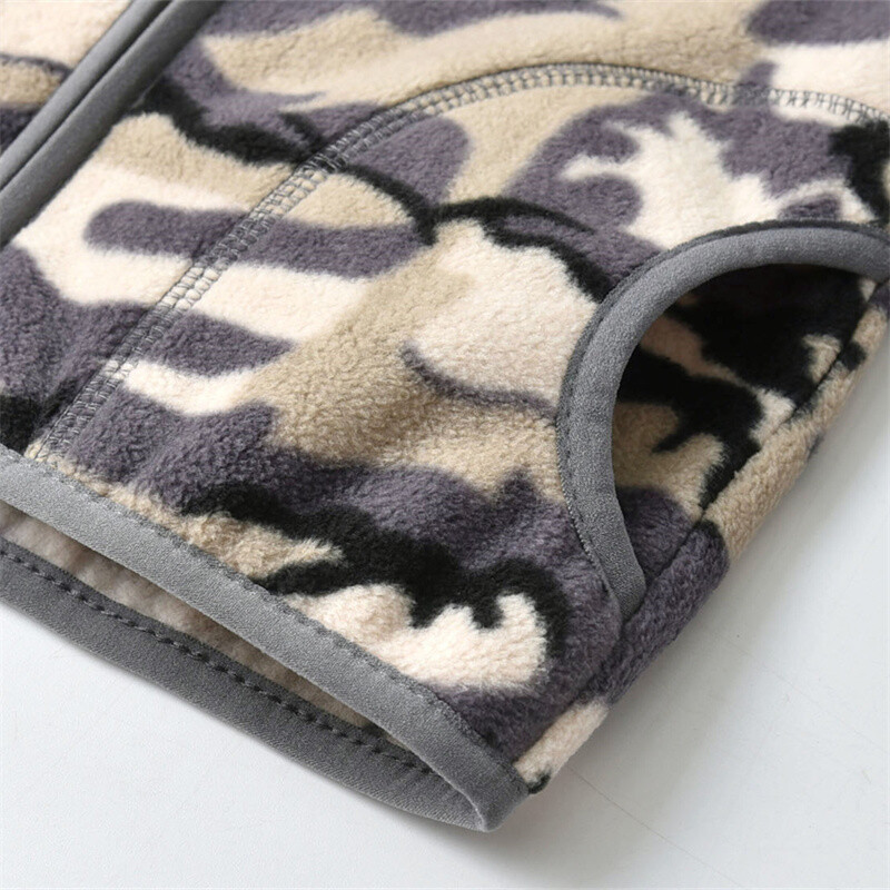 Nova proljetna jesen, dječja odjeća, dječja odjeća, kamuflažne jakne za dječake, gornja odjeća od polarnog flisa, meka topla