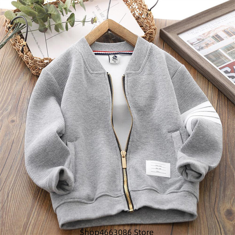 Proljetna jakna za djevojčice i dječake Dječja jakna Bejzbol odijelo Bomber Tiny Pamuk Dječja odjeća za tinejdžere Prošivena od 2 do 13 godina